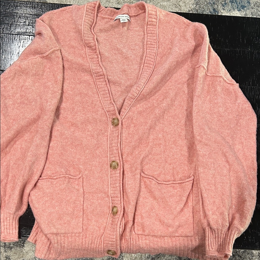 American Eagle Outfitters Soft Pink Cardigan